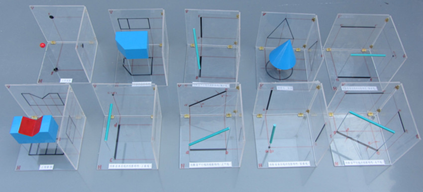 畫法幾何投影箱與三視圖模型在教學中的應用與銷售